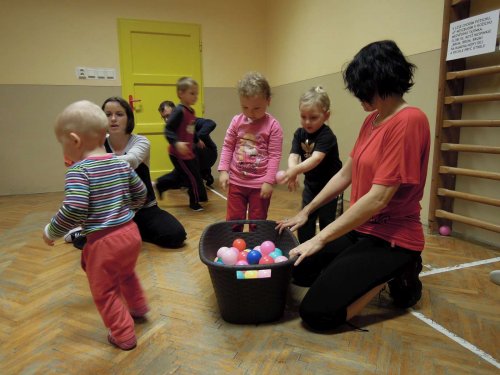 Hravé cvičení pro děti a rodiče - 7.11.2013